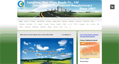 Desktop Screenshot of cnglassbead.com